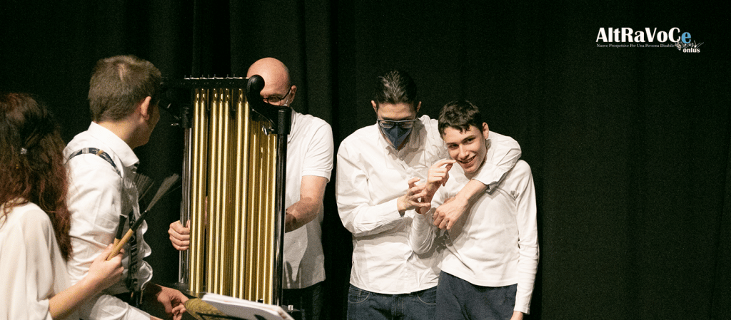 la musica per i ragazzi disabili