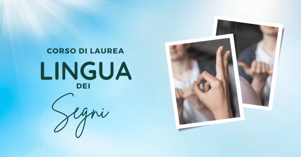 Lingua dei segni laurea