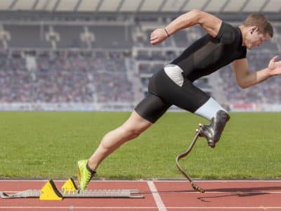 Atleta con Protesi per lo Sport
